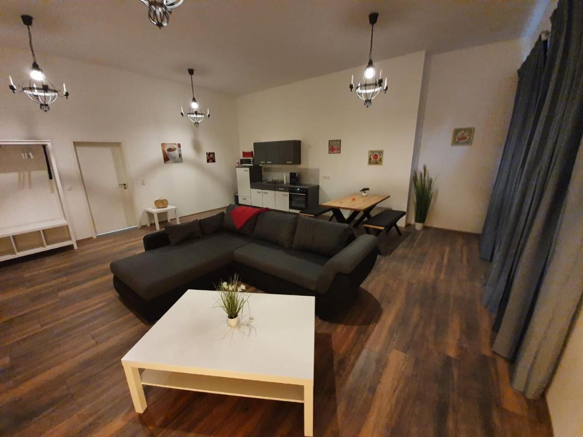 Zum Wachstuebchen Apartment เควดลินบวร์ก ภายนอก รูปภาพ